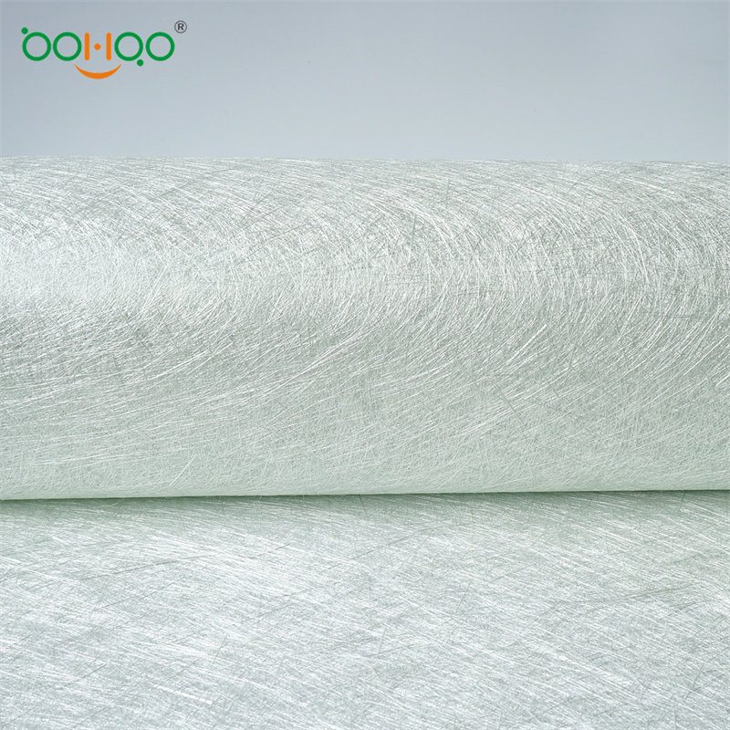 巨石玻纖短切氈 無(wú)堿玻璃纖維乳劑氈/粉劑氈 玻纖短切原絲氈規(guī)格300g/450g 玻璃鋼拉擠纏繞成型工藝 出口Vietnam越南胡志明,河內(nèi)玻纖氈-1