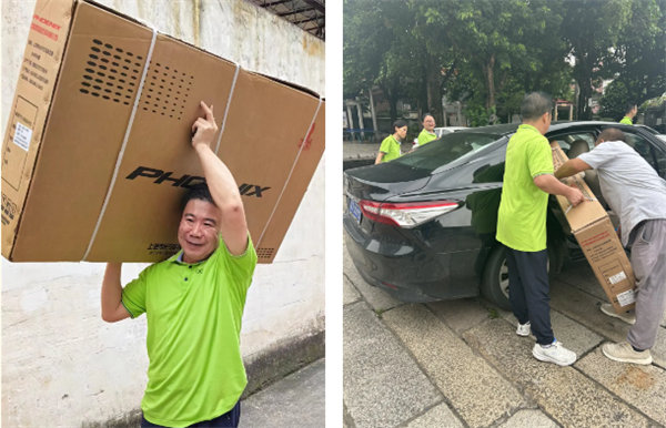 獻出一份愛心,托起一份希望,相伴一路“童”行—2024年廣東博皓公益活動     -2