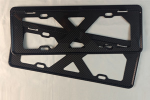 全碳纖維車牌框適合于多車型 高品質碳纖維車牌架藍牌綠牌 碳纖復材一體成型硬殼抗壓 全碳纖維車牌框適合于多車型 高品質碳纖維車牌架藍牌綠牌 碳纖復材一體成型硬殼抗壓