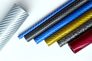 高模量耐腐蝕碳纖維圓管 彩色碳纖管多型號(hào)可定制 體育用品/智能制造/漁具配件用碳管